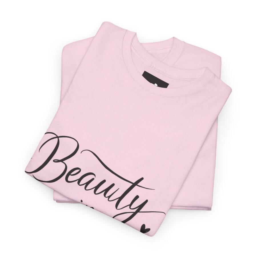 Beauty in Simplicity Unisex Heavy Cotton Tee - Image 23