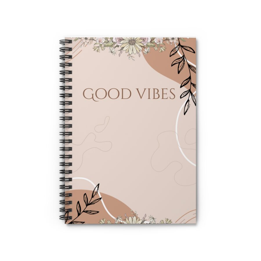 Good Vibe Spiral Notebook - Ruled Line - Image 2