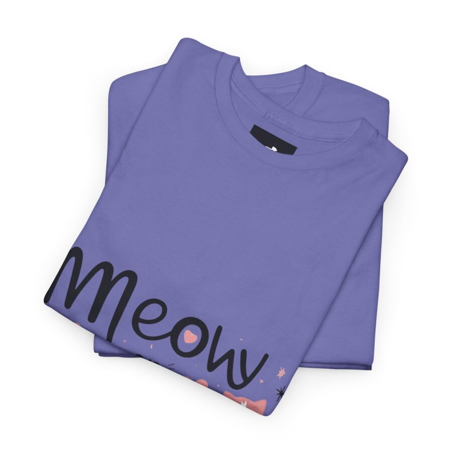 Meow or Never Unisex Heavy Cotton Tee - Image 23