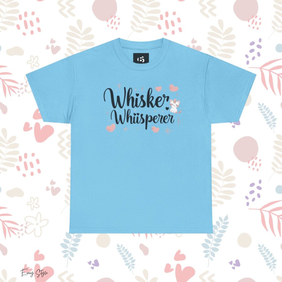 Whisker Whisperer Unisex Heavy Cotton Tee - Perfect for Cat Lovers - Image 17