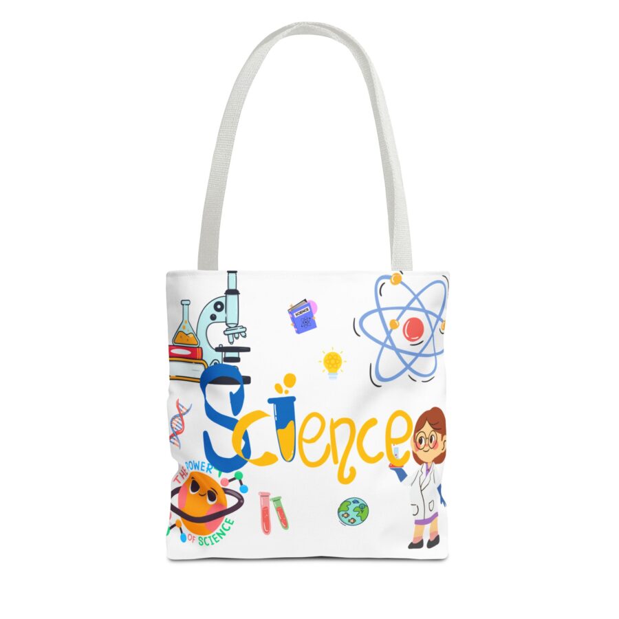 Science-Themed Tote Bag for Students & Educators - Perfect Gift for Science Lovers - Image 3