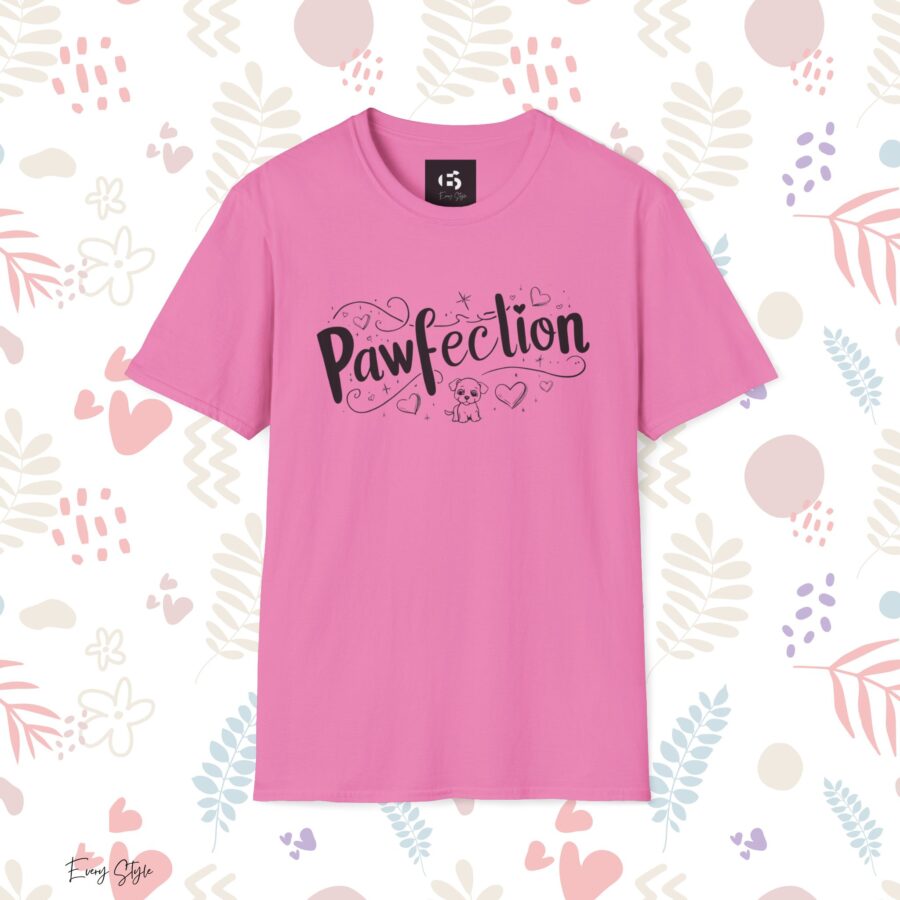 Pawfection Unisex Softstyle T-Shirt - Image 24