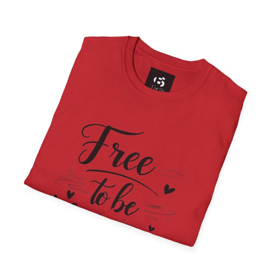 Free to Be Different Unisex Softstyle T-Shirt - Inspirational Casual Wear - Image 31