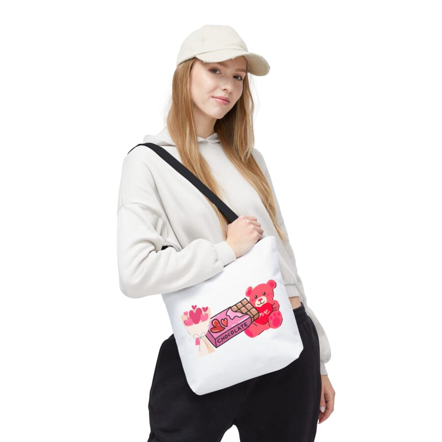 Chocolate - valentine day- Tote Bag - Image 3