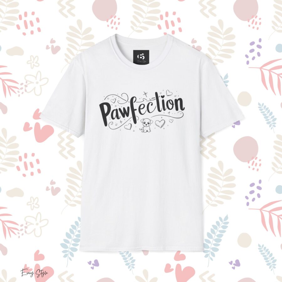 Pawfection Unisex Softstyle T-Shirt - Image 3