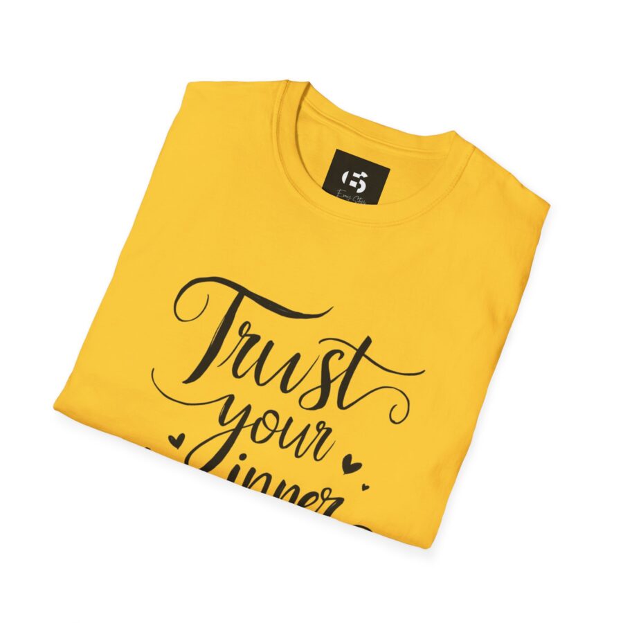 Trust Your Inner Voice Unisex Softstyle T-Shirt - Inspirational Graphic Tee - Image 11