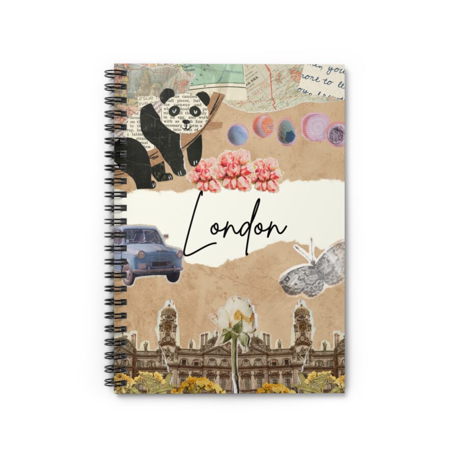 London Vintage Spiral Notebook - Image 2