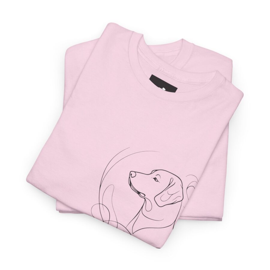 Dog Lover Unisex Heavy Cotton Tee - Cozy & Stylish Pet Illustration - Image 23