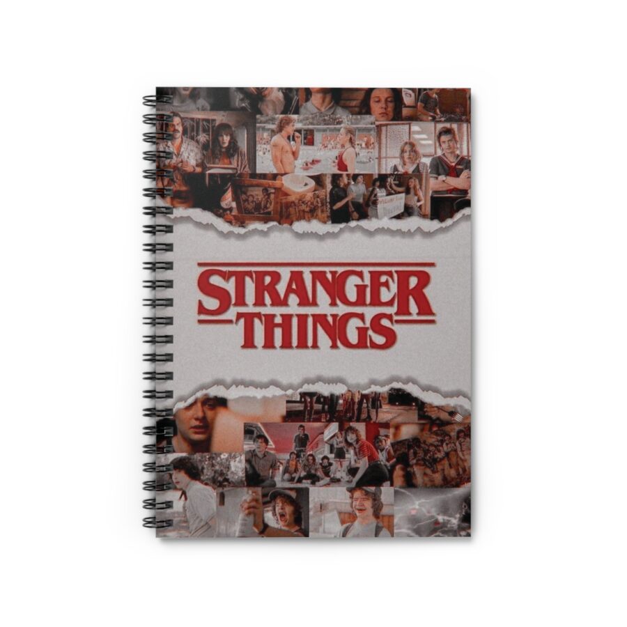 Stranger Things series Spiral Notebook - Ruled Line - Image 2