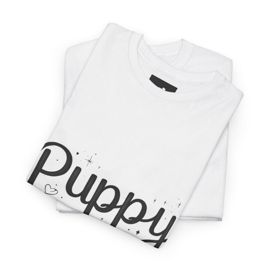 Puppy Love Unisex Heavy Cotton Tee - Perfect for Dog Lovers - Image 4