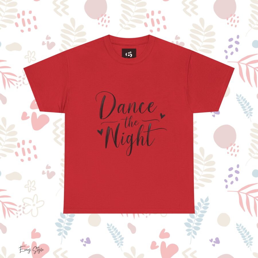 Dance the Night Unisex Heavy Cotton Tee - Perfect for Parties & Celebrations - Image 27