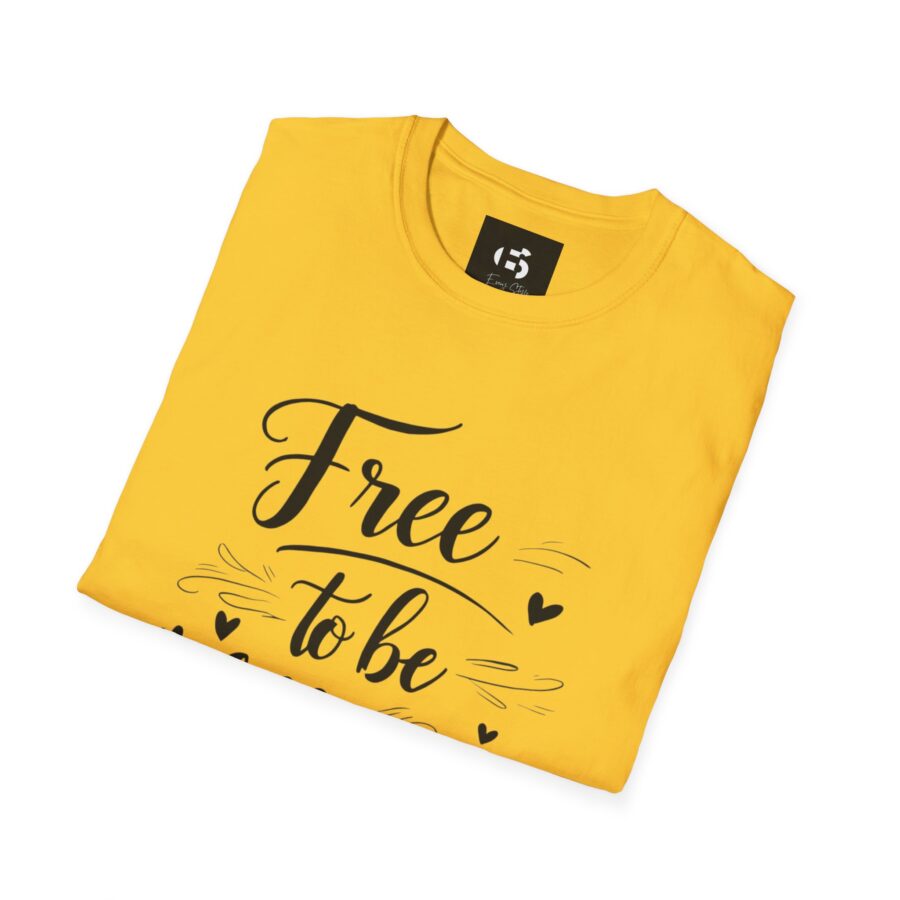 Free to Be Different Unisex Softstyle T-Shirt - Inspirational Casual Wear - Image 11