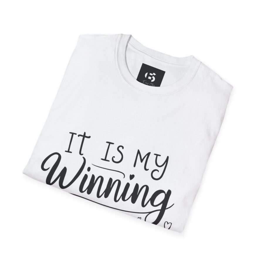 "It Is My Winning Season" Unisex Softstyle T-Shirt - Celebrate Your Victories! - Image 4