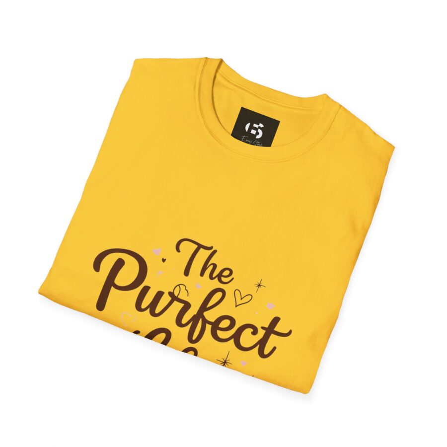 The Purfect Life Unisex Softstyle T-Shirt - Cute Cat Lover Tee - Image 2