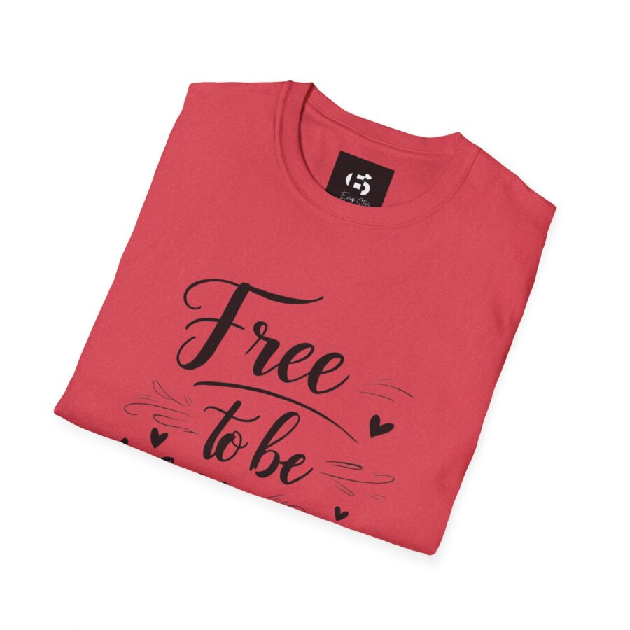 Free to Be Different Unisex Softstyle T-Shirt - Inspirational Casual Wear - Image 29