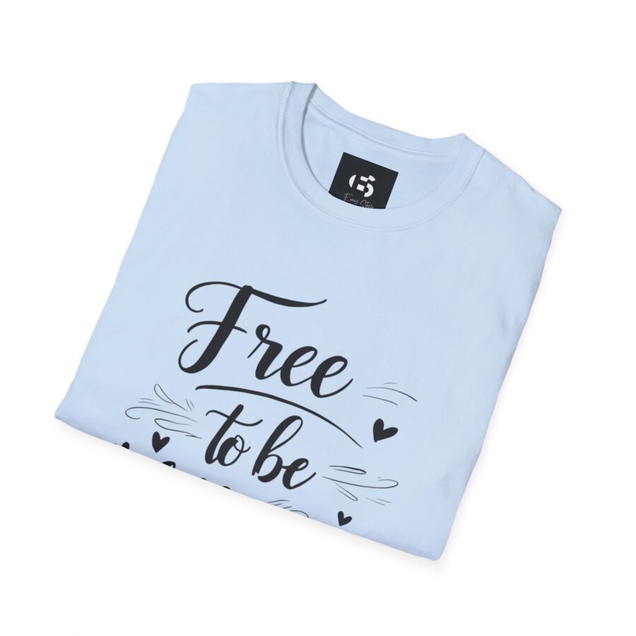 Free to Be Different Unisex Softstyle T-Shirt - Inspirational Casual Wear - Image 21