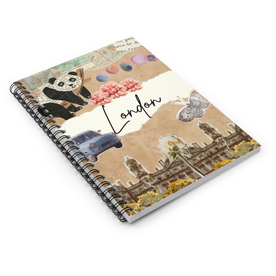 London Vintage Spiral Notebook - Image 3