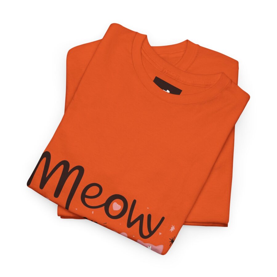 Meow or Never Unisex Heavy Cotton Tee - Image 12