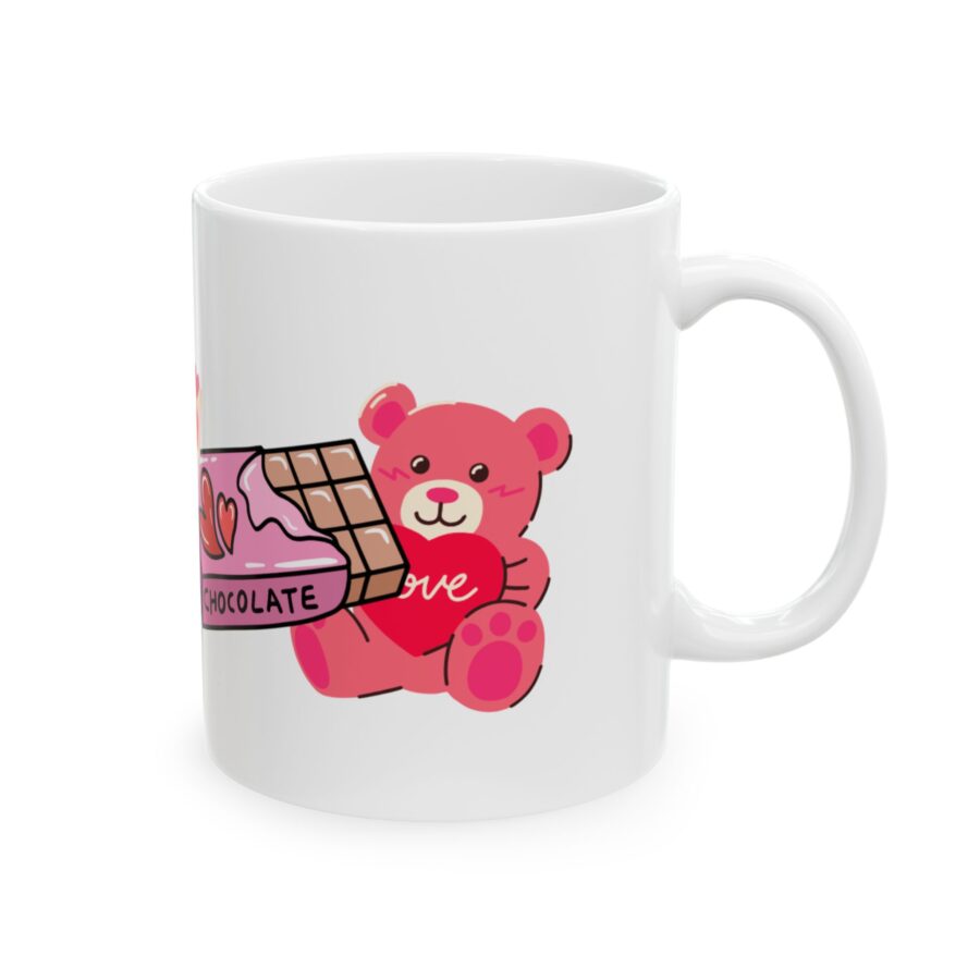 Chocolate - Valentine Day - Ceramic Mug, (11oz, 15oz)