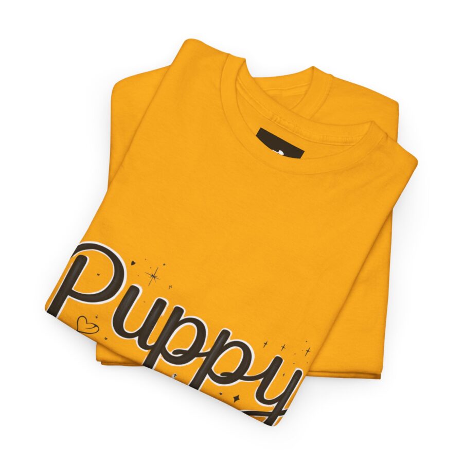 Puppy Love Unisex Heavy Cotton Tee - Perfect for Dog Lovers - Image 2