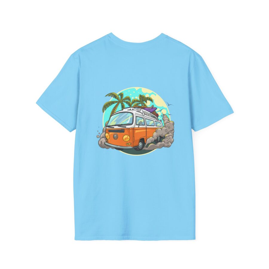 Santa Monica Beach T-Shirt - Enjoy Your Weekend Graphic Tee - Image 2