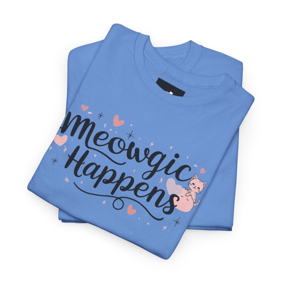 Meowing Unisex Heavy Cotton Tee,  cat, animal theme, tee, cat lover, funny, cute, gift for her, gift for cat lover, cat fan, cat vibe, animal lover, gift for girl,  nature lover - Image 18