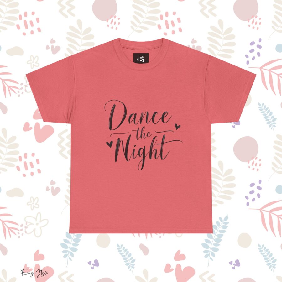 Dance the Night Unisex Heavy Cotton Tee - Perfect for Parties & Celebrations - Image 5