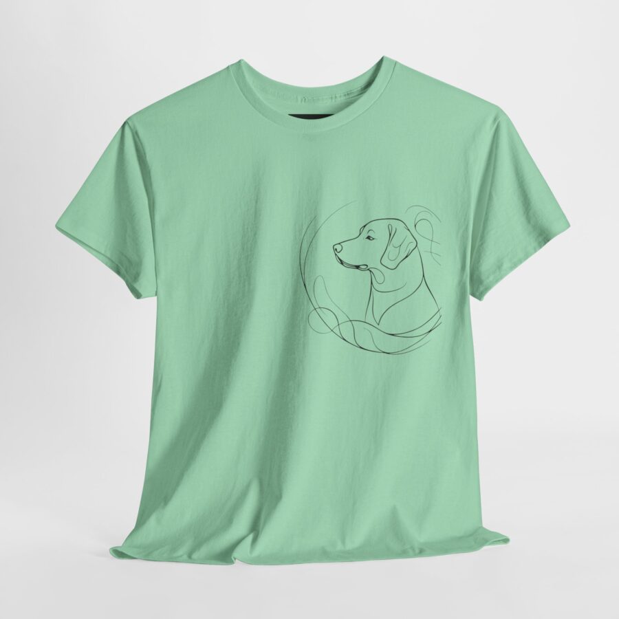 Dog Lover Unisex Heavy Cotton Tee - Cozy & Stylish Pet Illustration - Image 19