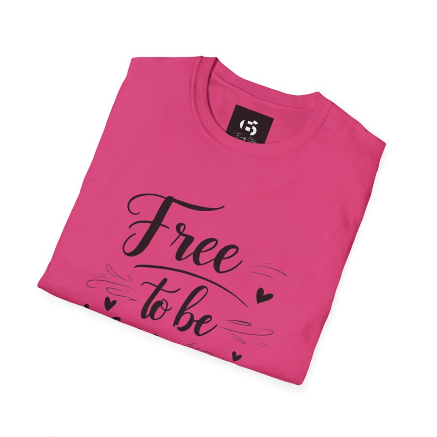 Free to Be Different Unisex Softstyle T-Shirt - Inspirational Casual Wear - Image 27