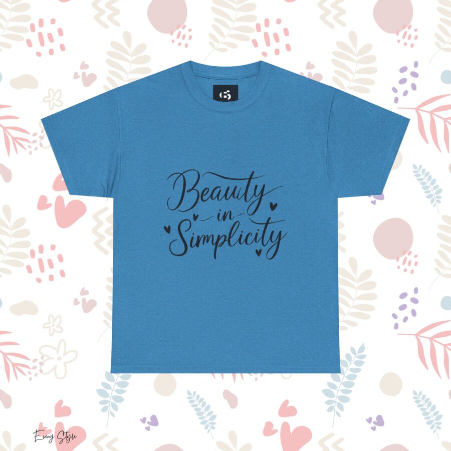 Beauty in Simplicity Unisex Heavy Cotton Tee