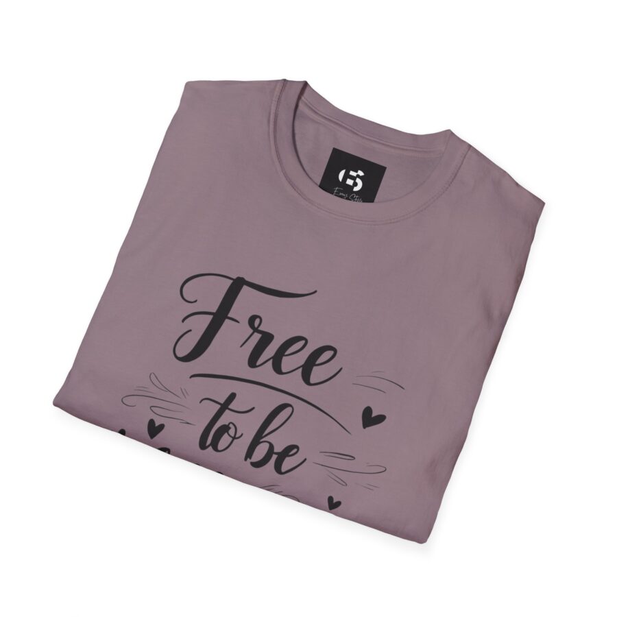 Free to Be Different Unisex Softstyle T-Shirt - Inspirational Casual Wear - Image 23