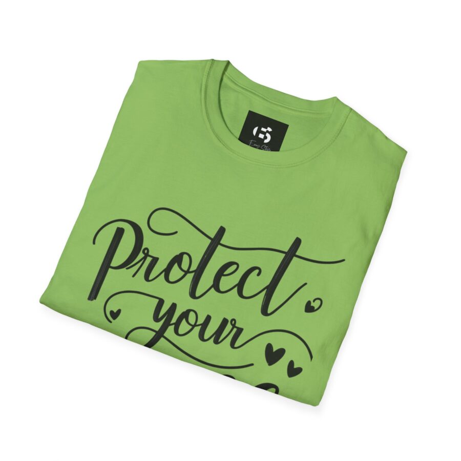 Protect Your Peace Unisex Softstyle T-Shirt - Comfortable Inspirational Tee for Mindfulness and Self-Care - Image 14