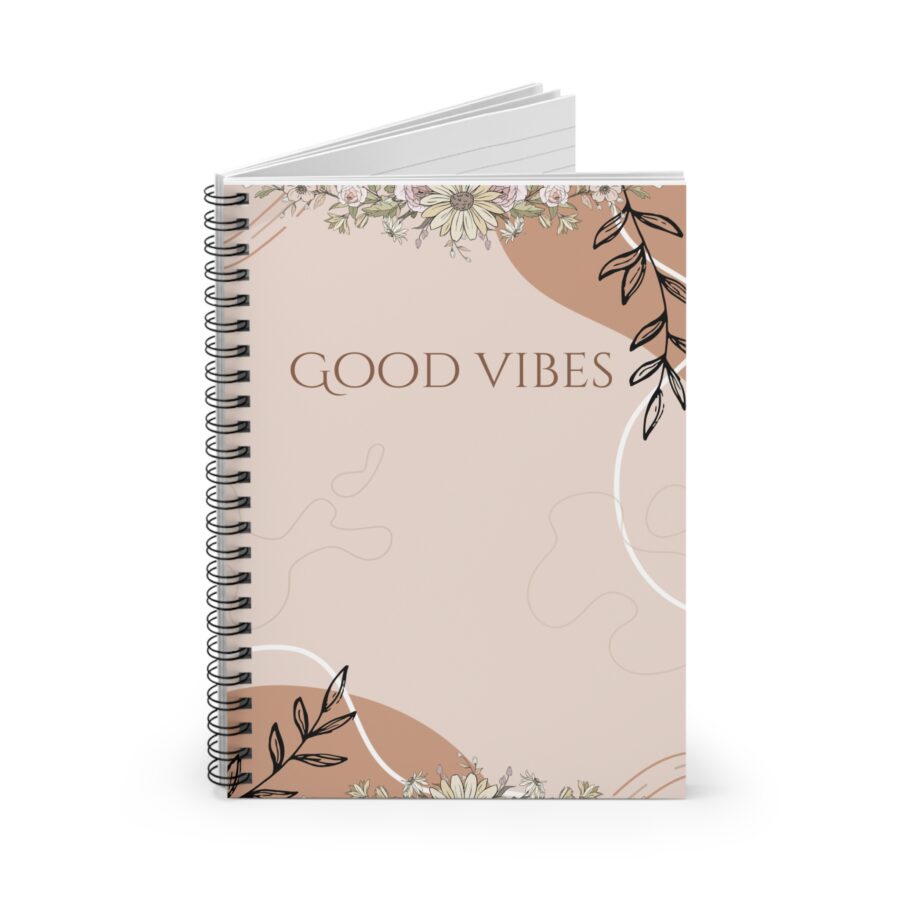 Good Vibe Spiral Notebook - Ruled Line