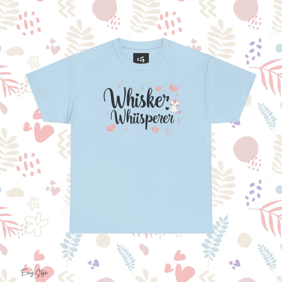 Whisker Whisperer Unisex Heavy Cotton Tee - Perfect for Cat Lovers - Image 19