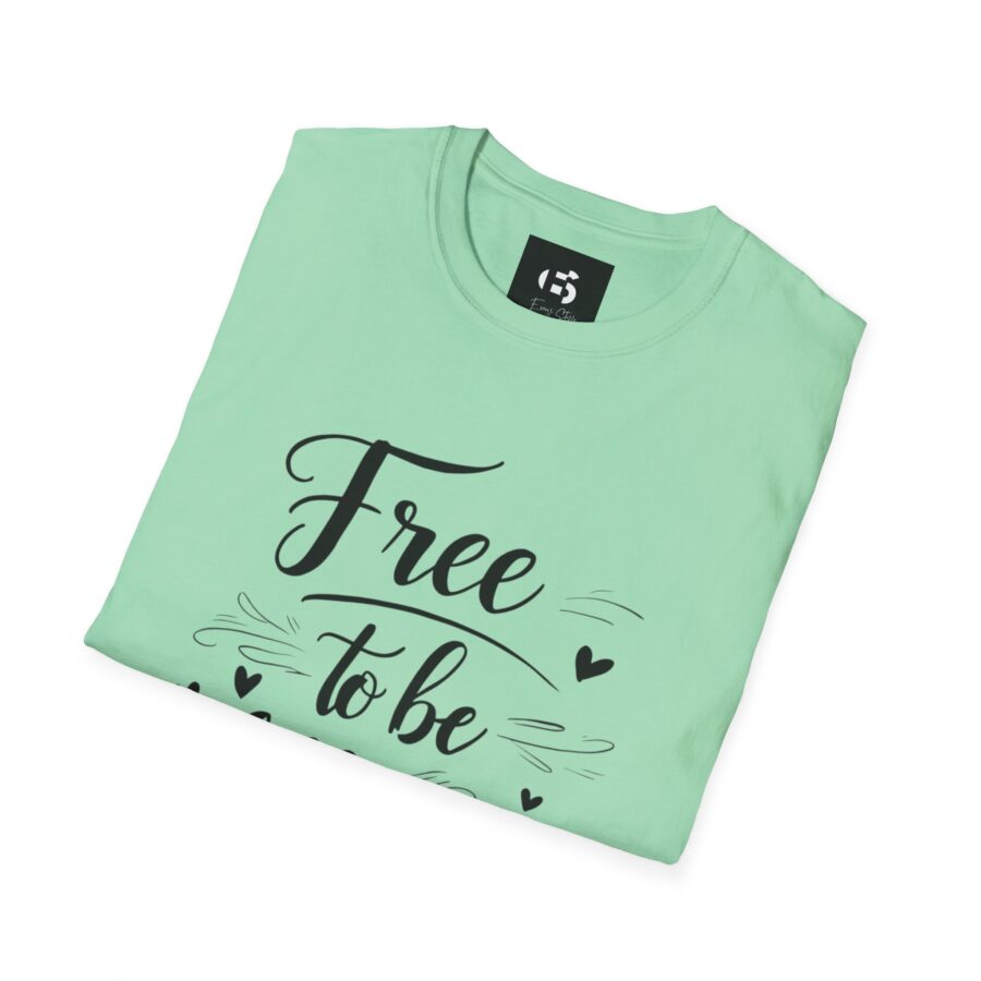 Free to Be Different Unisex Softstyle T-Shirt - Inspirational Casual Wear - Image 15