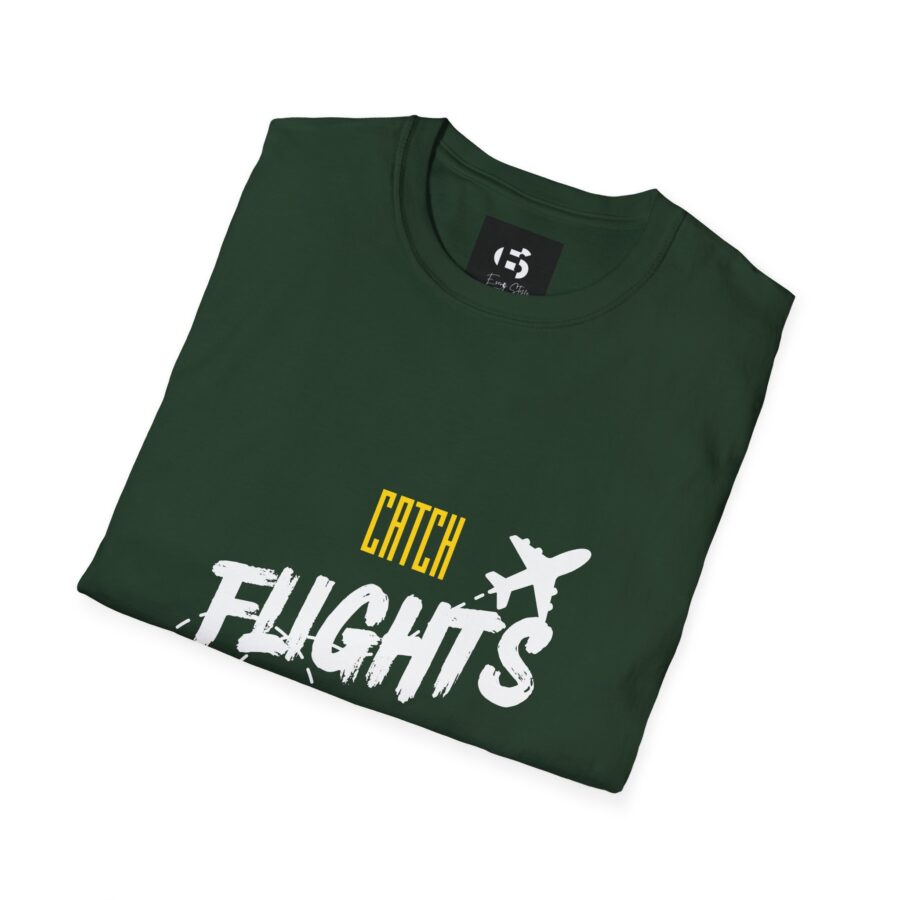 Catch Flights No Feelings  Unisex T-Shirt, travel, travel vibe, travelling, aesthetic, sarcastic, traveler, motivational, travel inspo, travel tee, flight, journey, plane, no feelings, inspirational - Image 10