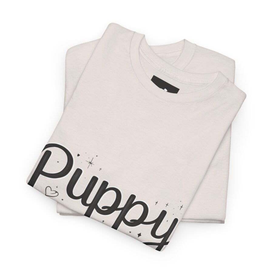 Puppy Love Unisex Heavy Cotton Tee - Perfect for Dog Lovers - Image 8