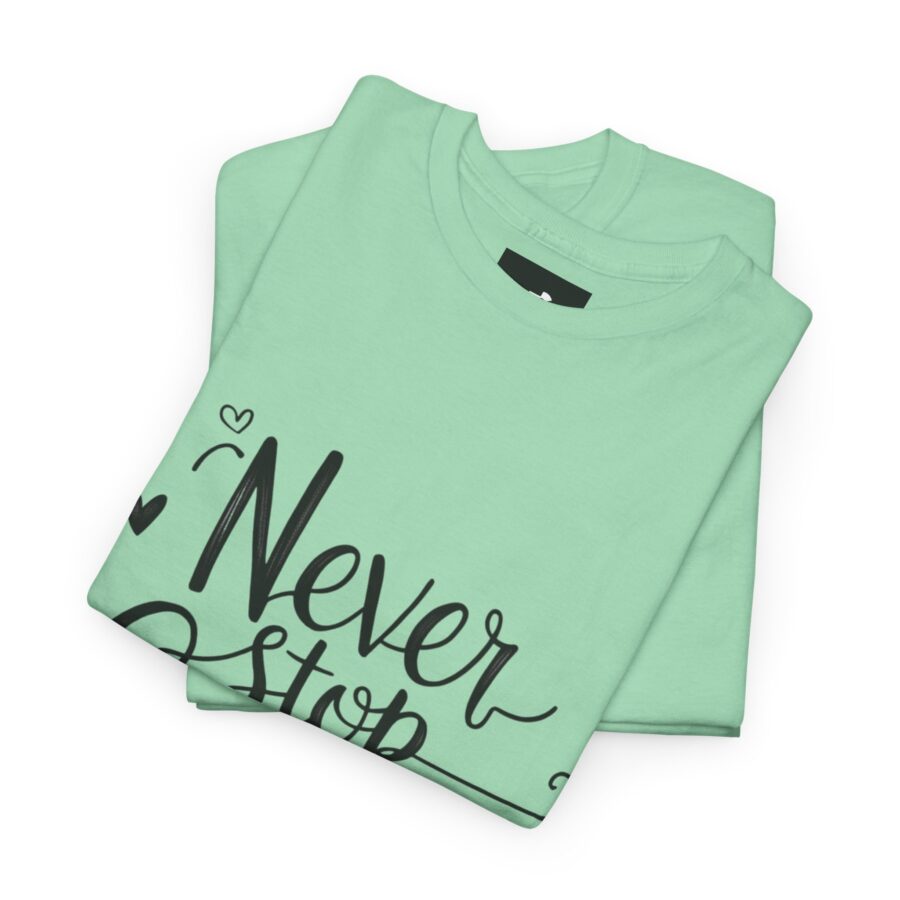 Never Stop Growing Unisex Heavy Cotton Tee - Inspirational & Motivational T-Shirt - Image 19