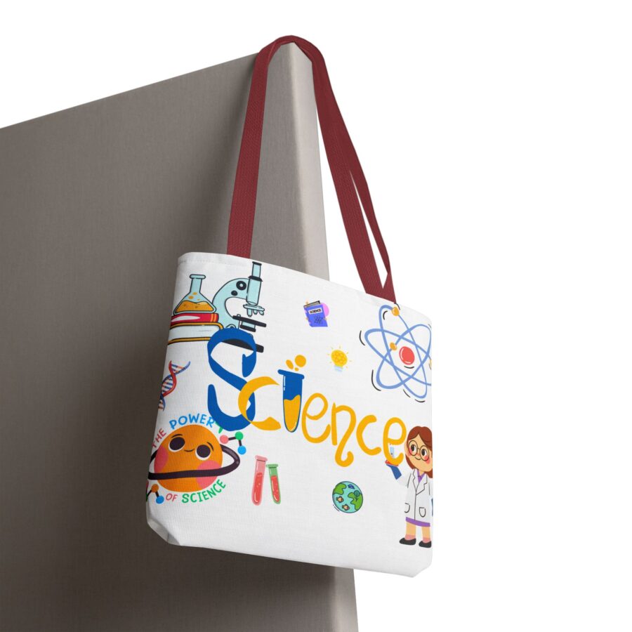 Science-Themed Tote Bag for Students & Educators - Perfect Gift for Science Lovers - Image 2