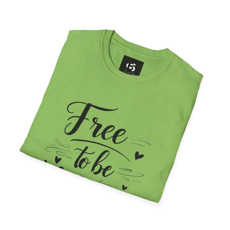 Free to Be Different Unisex Softstyle T-Shirt - Inspirational Casual Wear - Image 13