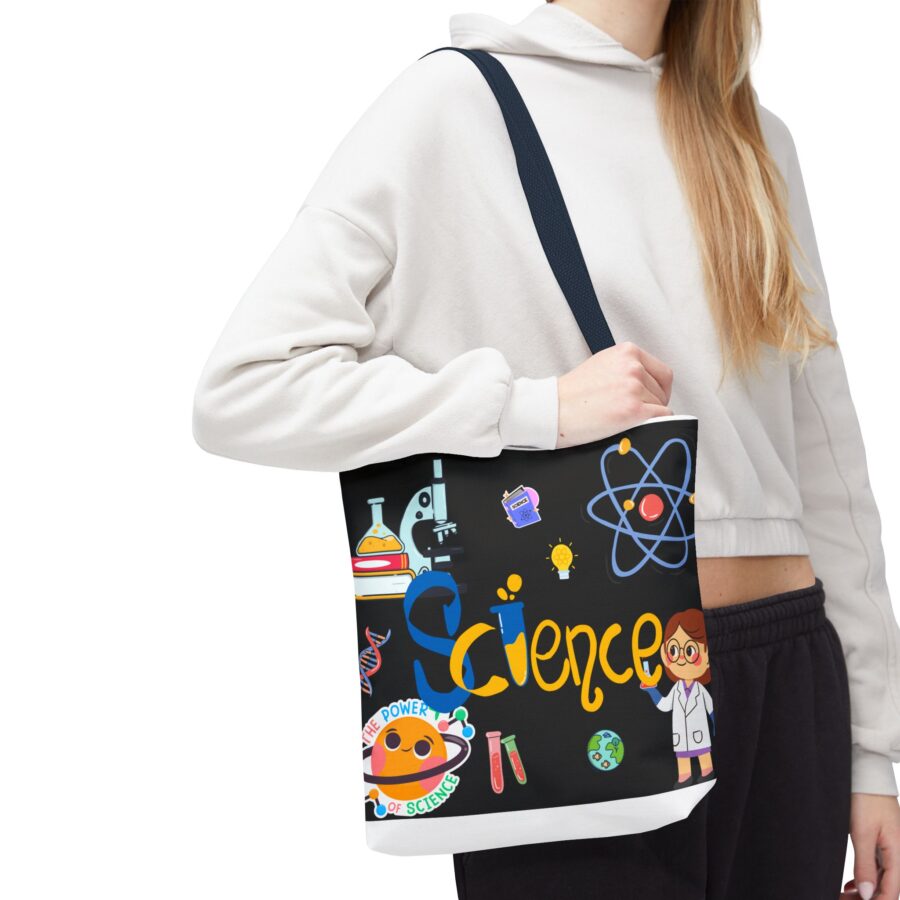 Colorful Science Tote Bag -  Science Lovers - Image 6