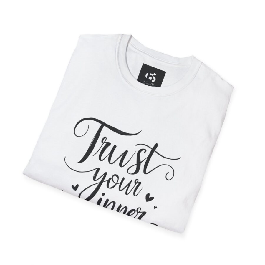 Trust Your Inner Voice Unisex Softstyle T-Shirt - Inspirational Graphic Tee - Image 4