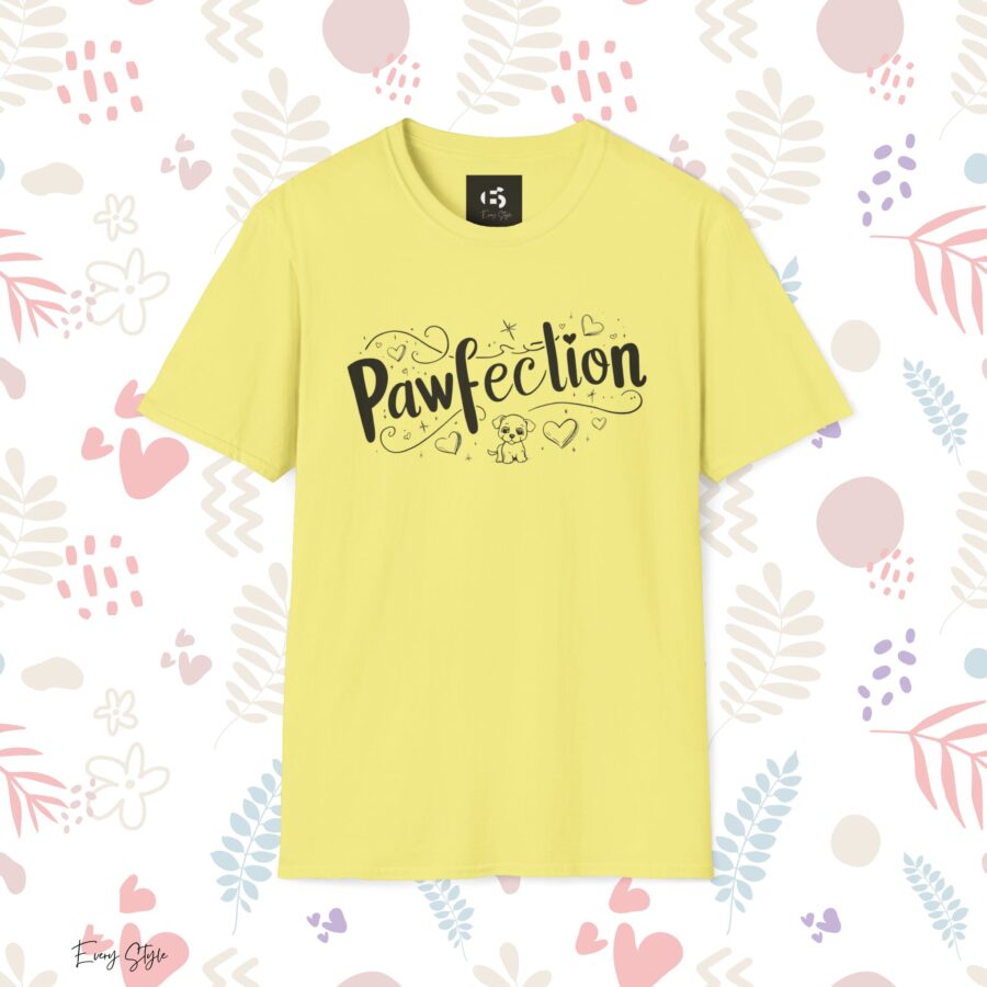 Pawfection Unisex Softstyle T-Shirt - Image 12