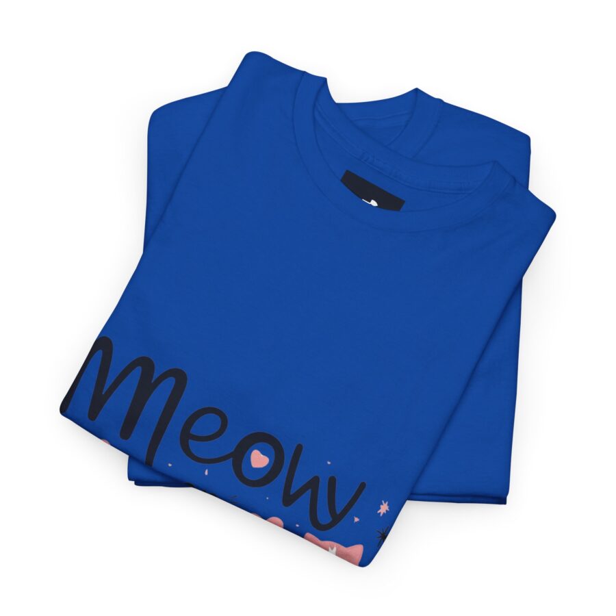 Meow or Never Unisex Heavy Cotton Tee - Image 21