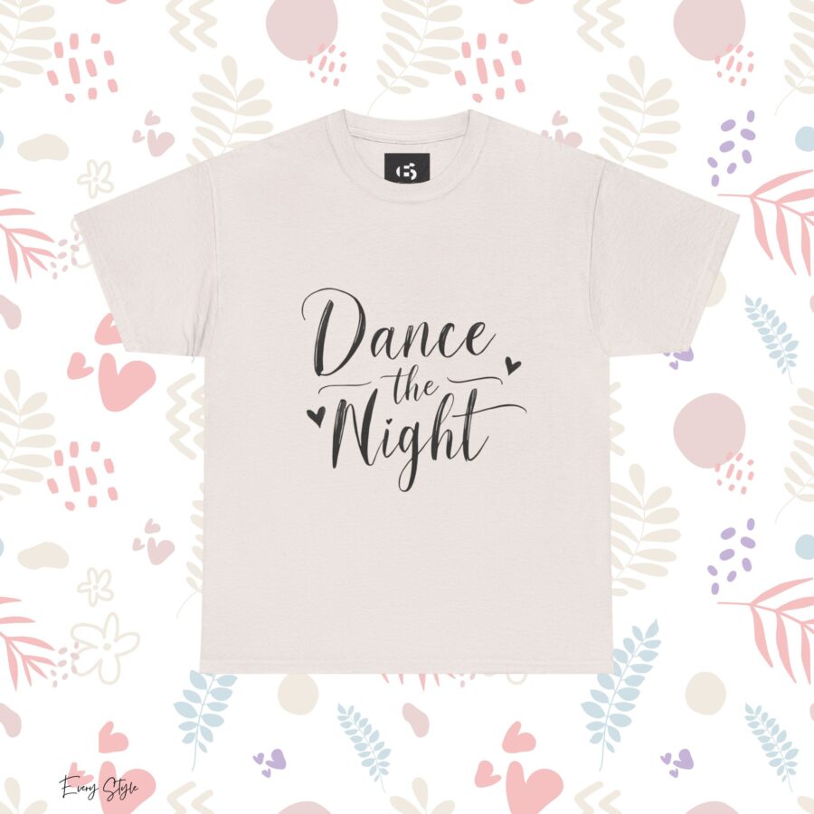 Dance the Night Unisex Heavy Cotton Tee - Perfect for Parties & Celebrations - Image 7