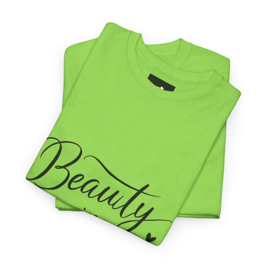 Beauty in Simplicity Unisex Heavy Cotton Tee - Image 13