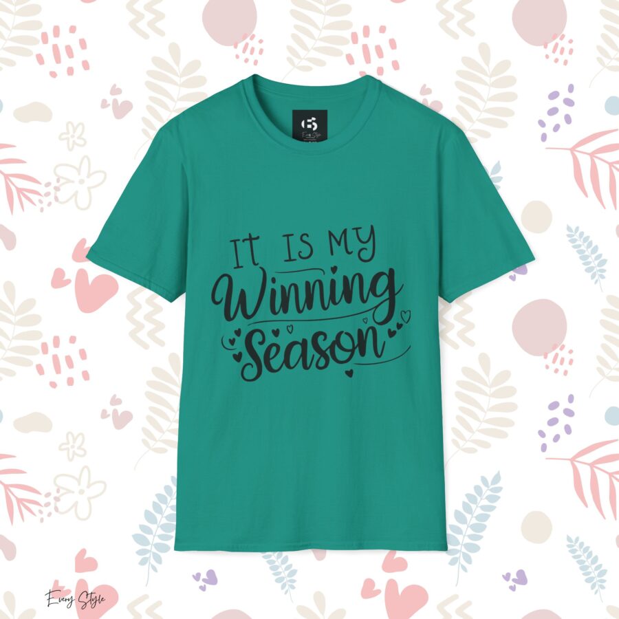 "It Is My Winning Season" Unisex Softstyle T-Shirt - Celebrate Your Victories! - Image 16