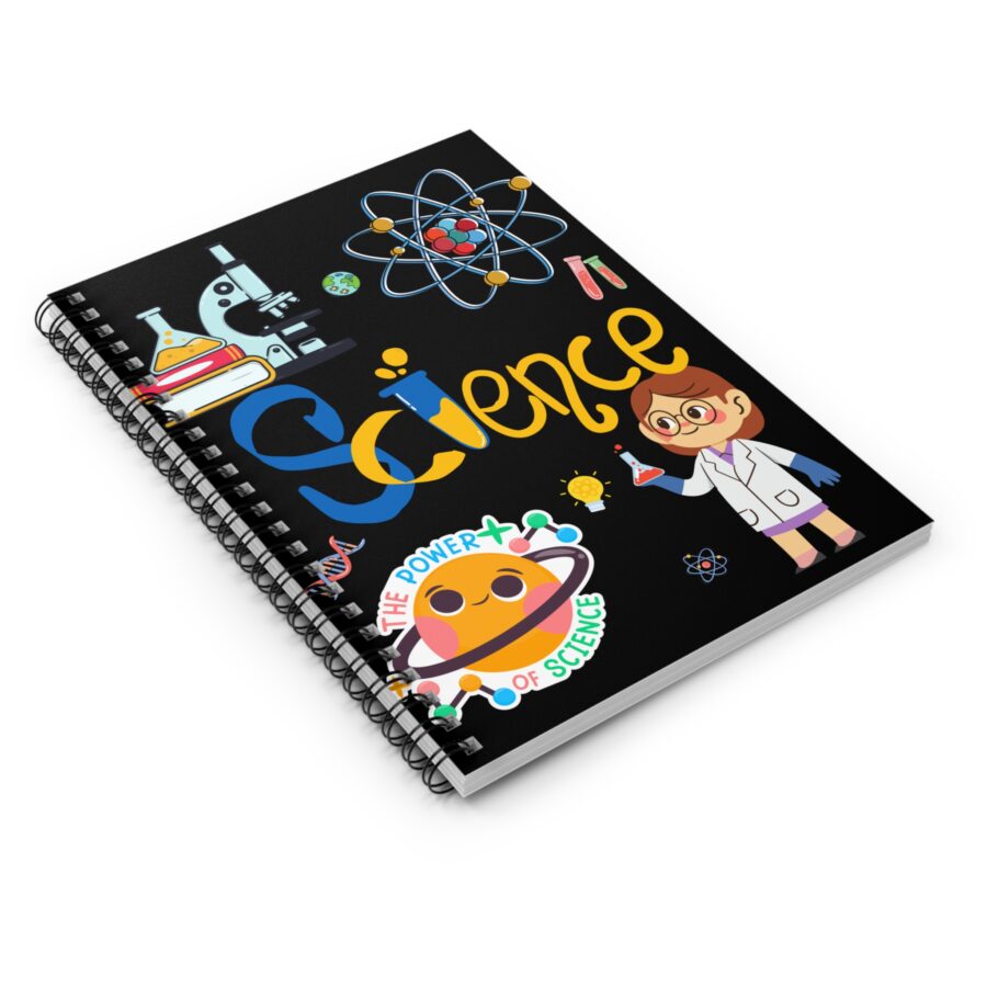 Fun Science Spiral Notebook - Ruled Line for Students & Educators - Image 3