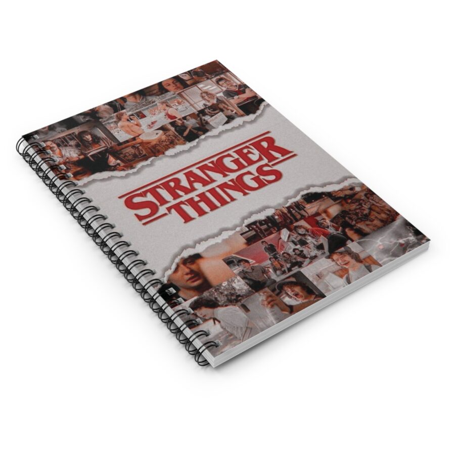 Stranger Things series Spiral Notebook - Ruled Line - Image 3