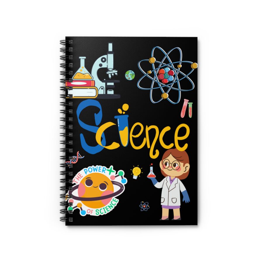 Fun Science Spiral Notebook - Ruled Line for Students & Educators - Image 2